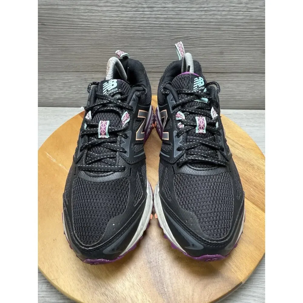 New Balance 412v3 Womens Trail Athletic Running Shoes Black Size 8